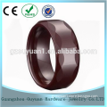 Fashionable Jewelry Brown Ceramic Rings/ Rings/Ring Jewelry for Men in Guangzhou